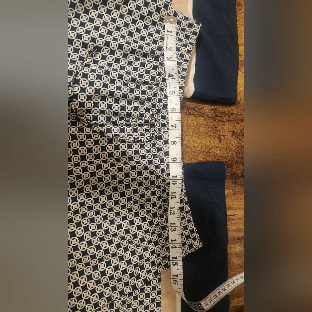 NWT H&M Geometric Wide Leg Pants - Picture 10 of 13